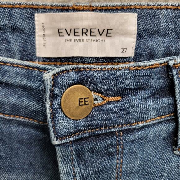 EVEREVE THE EVER STRAIGHT JEAN, SIZE 27 - Picture 3 of 8